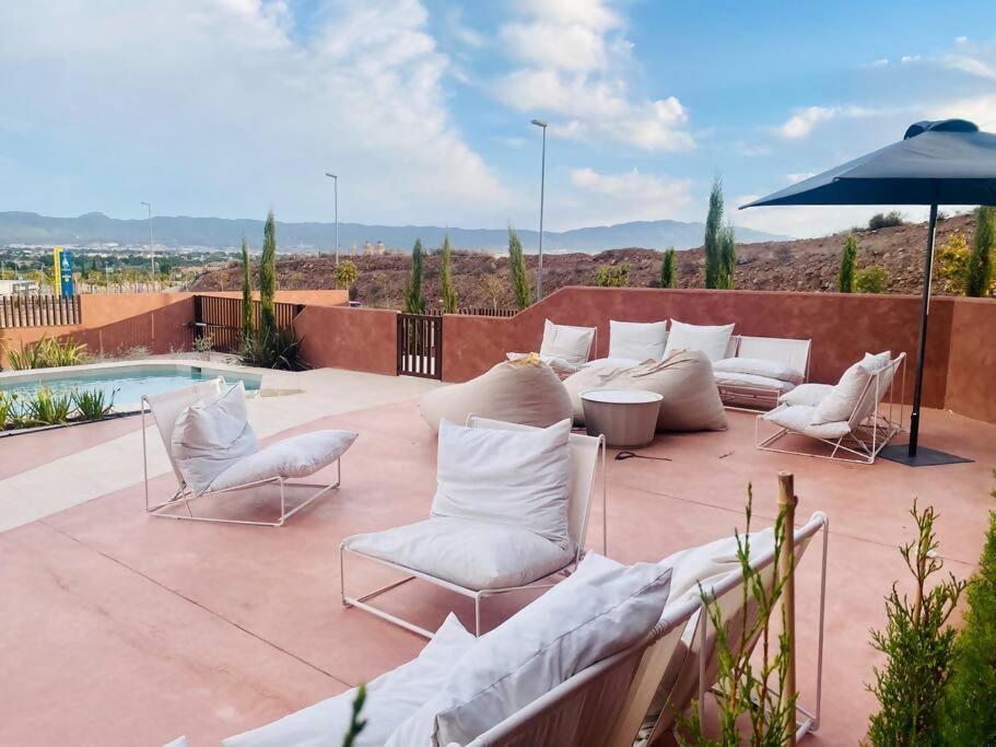 Апартаменти Piscina Chic Con Gran Terraza Мурсія Екстер'єр фото